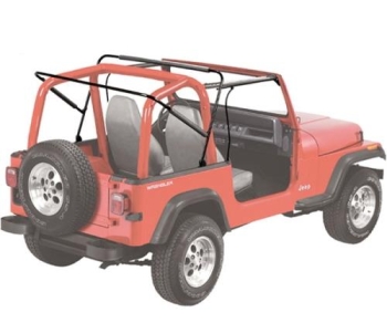 CJ CJ7 Softtop Verdeck+Türen schw. 76-86