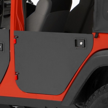 Jeep Wrangler JK Unlimited Trim Door Panel Set Rear for Element Half Doors Door Frame 07-18
