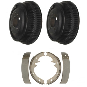 Jeep Wrangler YJ Satz Bremstrommeln mit Bremsbelägen 10" Bremse hinten 87-89