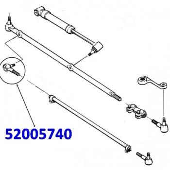 Jeep Cherokee XJ Premium Spurstangenkopf zur Schubstange rechts LHD 91-01