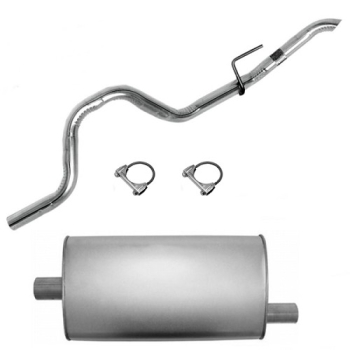 Jeep Grand Cherokee ZJ ZG 4,0 & 5,2 ltr. Auspufftopf Endschalldämpfer mit Endrohr Ø 2" 92-95