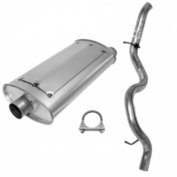 Jeep Wrangler TJ 4,0 ltr. Auspufftopf Endtopf Endschalldämpfer mit Endrohr 96-23.01.00