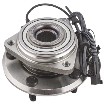 Jeep Wrangler JK one front Wheel Hub & Bearing Assembly with Hub Bolts and front Axle Shaft Nut 11-18