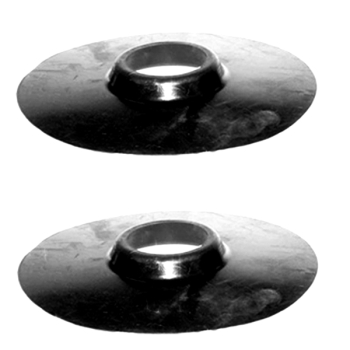 Jeep Wrangler TJ Set rear upper Spring Isolator left & right 96-06