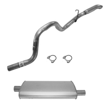 Jeep Grand Cherokee ZJ ZG 4,0 & 5,2 ltr. reart Exhaust Muffler with Tailpipe 96-98