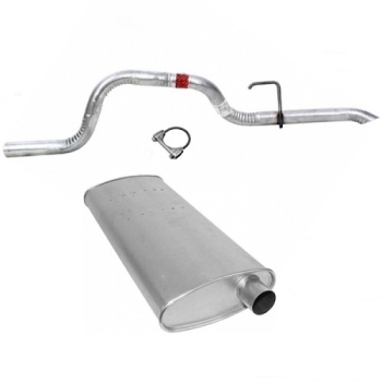 Jeep Grand Cherokee WJ WG 2,7 ltr. CRD Auspufftopf Endschalldämpfer mit Endrohr 02-04