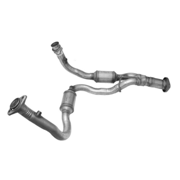 Jeep Commander XH XK 3,7 ltr. Flammrohr Hosenrohr Auspuff Rohr vorne mit Katalysator 08-10