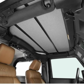 Jeep Wrangler JK Sunrider Verdeck Hardtop Black Twill Textil 3-lagig Bestop 07-18