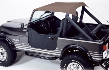 Jeep Wrangler YJ Bikini Top Traditional Style TAN Denim Bestop 87-91