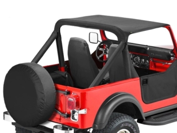 Preview: Jeep CJ7 Strapless Bikini Top Black Denim Bestop 80-86