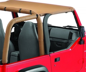 Jeep Wrangler TJ Header Bikini Top Targa Style Spice Denim Bestop 96-02