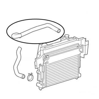 Jeep Grand Cherokee WH WK 6,1 ltr. SRT8 Radiator Hose upper Inlet 06-08