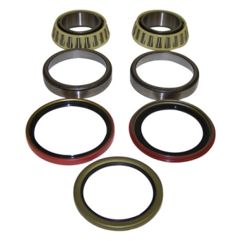 Jeep Comanche MJ wheel bearing set with shaft seal Dana 30 front axle 86-89