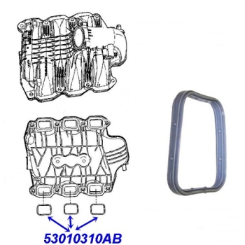 Jeep Grand Cherokee WH WK 3,7 ltr. Intake Manifold Gasket 05-10
