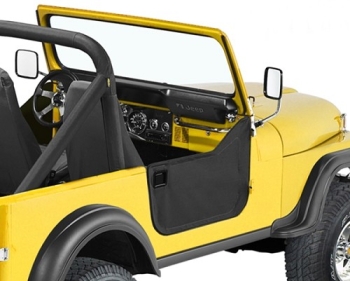 Jeep CJ CJ7 Satz Halbtüren Black Crush Bestop 76-80