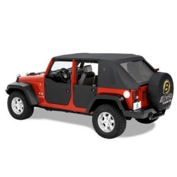 Jeep Wrangler JK Halbtüren vorne Black Diamond Bestop 07-18