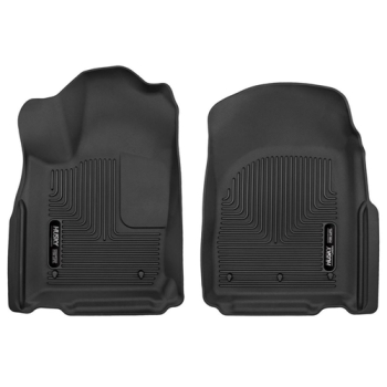 Jeep Grand Cherokee WK2 WH WK 2teiliges Set Premium Fussmatten Gummimatten vorne Schwarz X-act Contour Husky Liners 11-21