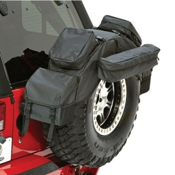 Jeep CJ Organizer Storage Bag on the Spare Tire 38-40" Bestop 76-86