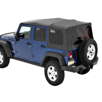 Jeep Wrangler JK 4türer Supertop NX Verdeck Klappverdeck Softtop Black Diamond Bestop 07-17