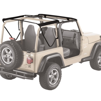 Preview: Jeep Wrangler TJ Gestänge Set Verdeckgestänge für Orginal Verdeck Bestop 96-06