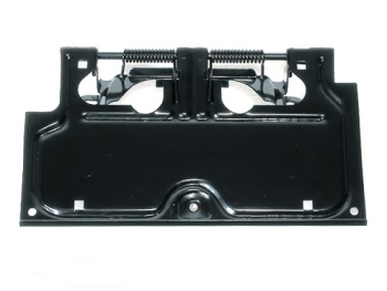 Jeep Wrangler YJ Nummernschildhalter Kennzeichenhalter schwarz 87-95