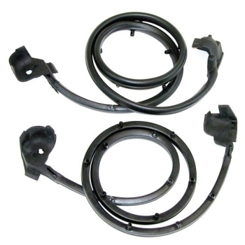 Jeep Wrangler YJ Türdichtung Türgummi Set links & rechts Halbtüren vorne 87-95