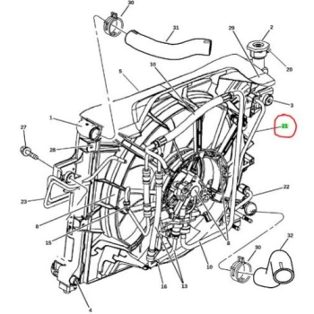 Jeep Grand Cherokee WJ WG 4,7 ltr. Leitung Ölkühler LHD Mopar Bj. 04