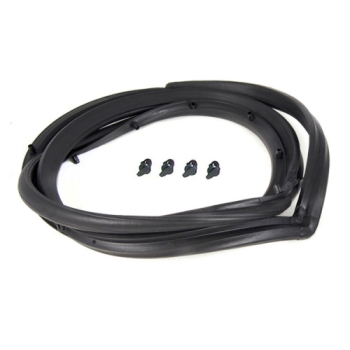 Jeep CJ door seal door sealing rubber left solid steel doors 76-86