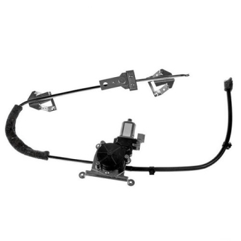 Jeep Cherokee XJ electric Window lifter linkage with motor at front left driver's door 91-96