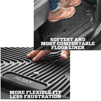 Jeep Cherokee KL Premium Fussmatte Gummimatte hinten Schwarz X-act Contour Husky Liners 15-24