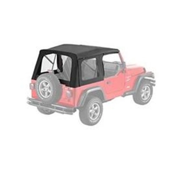 Jeep Wrangler TJ Ersatz Verdeck Hülle Black Denim 97-02