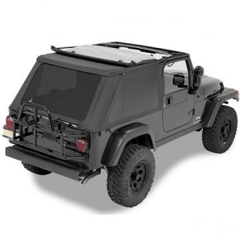 Jeep Wrangler TJ Unlimited Trektop NX Verdeck Sunrider Black Diamond Bestop 04-06