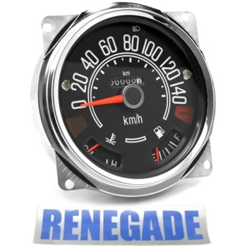 Jeep CJ Tacho Tachometer Kilometer Km/h Anzeige 80-86