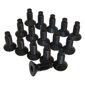 Jeep Wrangler TJ Scheibenrahmen Torx Schrauben Satz 16 Stk. schwarz 96-06