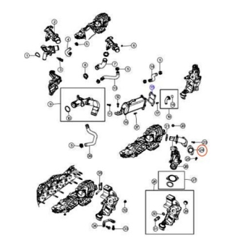 Jeep Cherokee Liberty KK 2.8 liters CRD seal EGR bypass 08-14