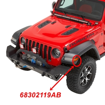 Preview: Jeep Wrangler JL left front Side Marker LED Lamp 18-