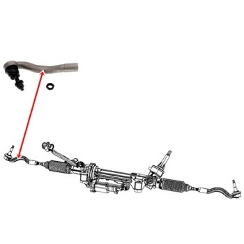 Preview: Jeep Grand Cherokee WK2 WH WK right outer Premium Steering Rod End LHD 16-22