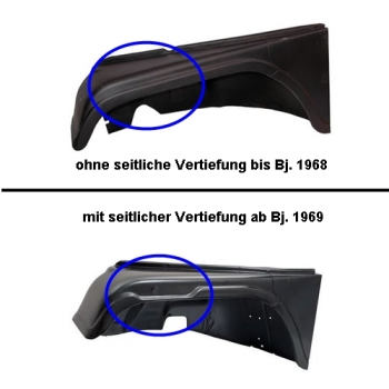 Preview: Jeep CJ CJ5 Kotflügel vorne links 55-68