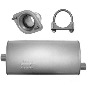 Jeep Cherokee Liberty KJ 2,8 ltr. Diesel MSL Maximum rear Exhaust Muffler 02-07