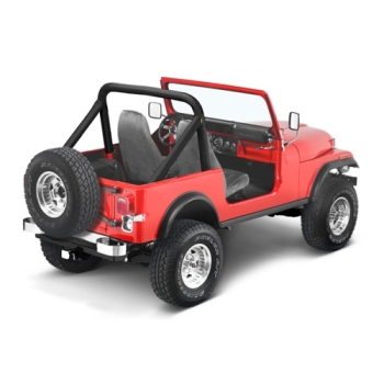Jeep CJ Überrollbügelpolster Black Denim Bestop 80-86