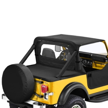 Preview: Jeep CJ CJ5 CJ7 CJ8 Wind Deflector Windjammer Black Crush Bestop 80-86