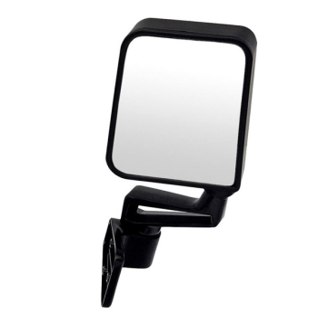 Jeep Wrangler TJ left Side View Door Hinge Mirror black with Bracket 96-06