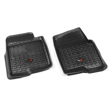 Ford F150 2er Set Fussmatten Fußmatten Fußraumwannen vorne All Terrain Rugged Ridge Schwarz 11-14