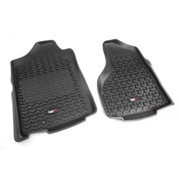 Dodge Ram 2er Set Fussmatten Fußmatten Fußraumwannen vorne All Terrain Rugged Ridge Schwarz 02-11