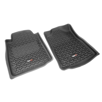 Toyota Tundra 2er Set Fussmatten Fußmatten Fußraumwannen vorne All Terrain Rugged Ridge Schwarz 07-11