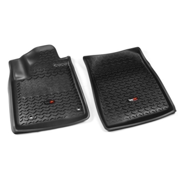 Toyota Tundra 2er Set Fussmatten Fußmatten Fußraumwannen vorne All Terrain Rugged Ridge Schwarz 12-21