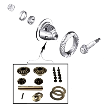 Jeep Wrangler YJ Differential Planetenrad Set Dana 44 Standard Hinterachse Spicer 87-95