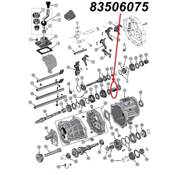 Preview: Jeep Cherokee XJ Nadellager Käfig Rollenlager Lager vom 1. Gang AX15 Schaltgetriebe 88-99