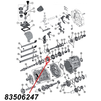 Jeep Cherokee XJ Synchronkörper 1. & 2. Gang AX15 Schaltgetriebe 88-99