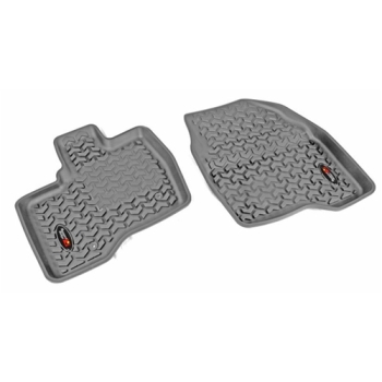 Ford Explorer 2er Set Fussmatten Fußmatten Fußraumwannen vorne All Terrain Rugged Ridge Grau 11-14